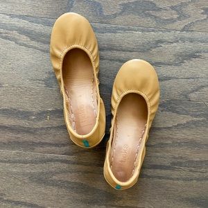 Tieks camel colored ballet flat